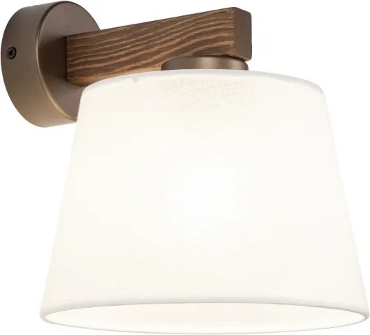 BRILAGI - LED fali lámpa LATTE 1xE27/15W/230V fenyő/fehér
