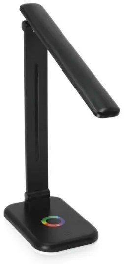 LED RGBW Dimmelhető asztali lámpa NOBLITE LED/7W/5V 3000/4000/6500K fekete