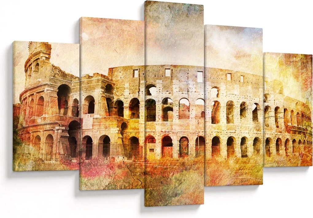 Kép - Digitális festészet, Colosseum, Róma, Olaszország (150x105 cm)