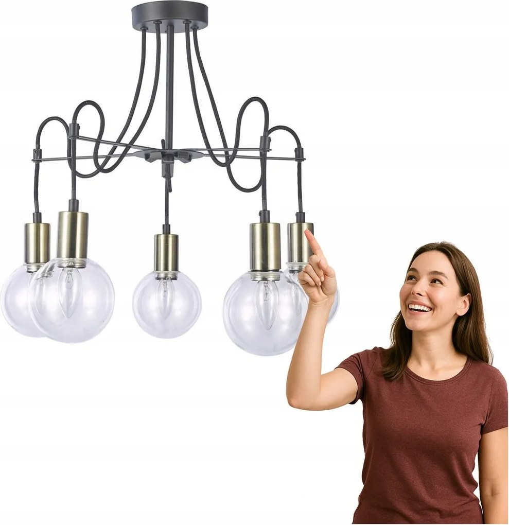 Gianni függőlámpa MX16096-5A Italux