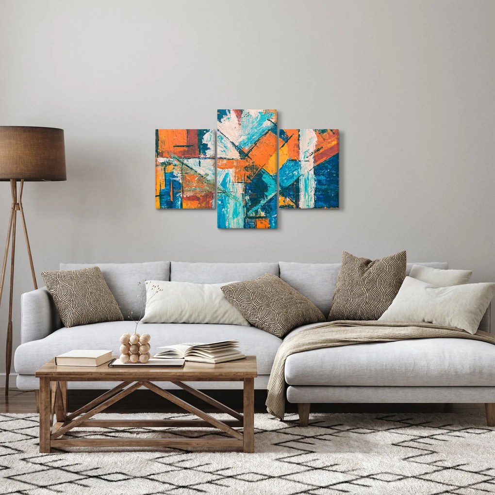 Kép - Absztrakció (90x60 cm)