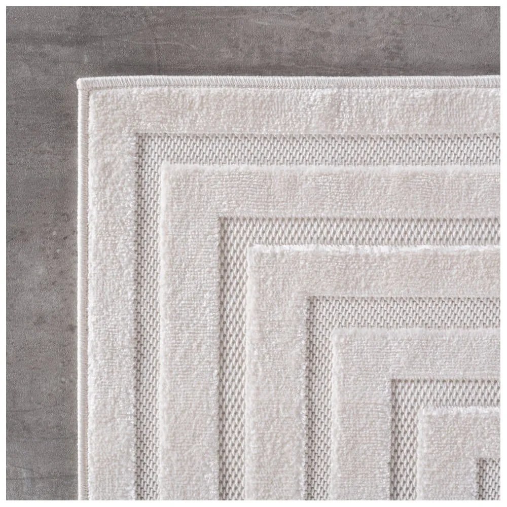 Krémszínű kültéri-beltéri futószőnyeg 80x150 cm Doha 1653 Cream – Ayyildiz Carpets