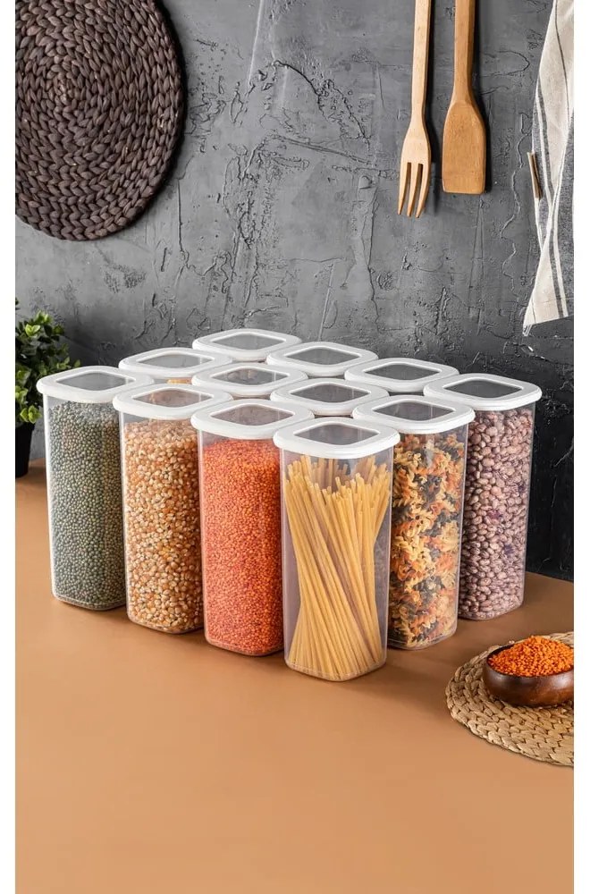 Élelmiszertartó doboz szett 12 db-os Fresco – Hermia