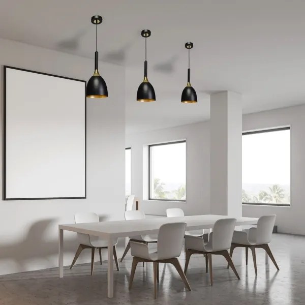 Csillár zsinóron CLARK 1xE27/60W/230V