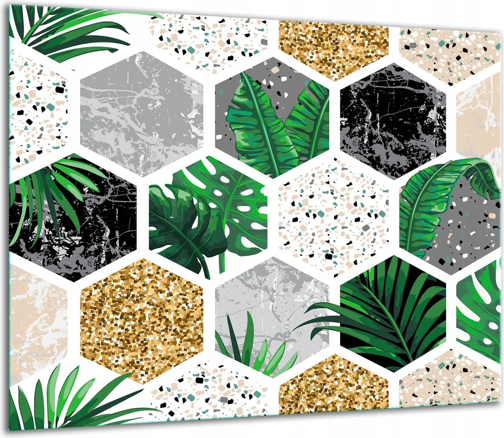 7in1 Üveg Tűzhelyvédő Főzőlap 60x52 Mozaik