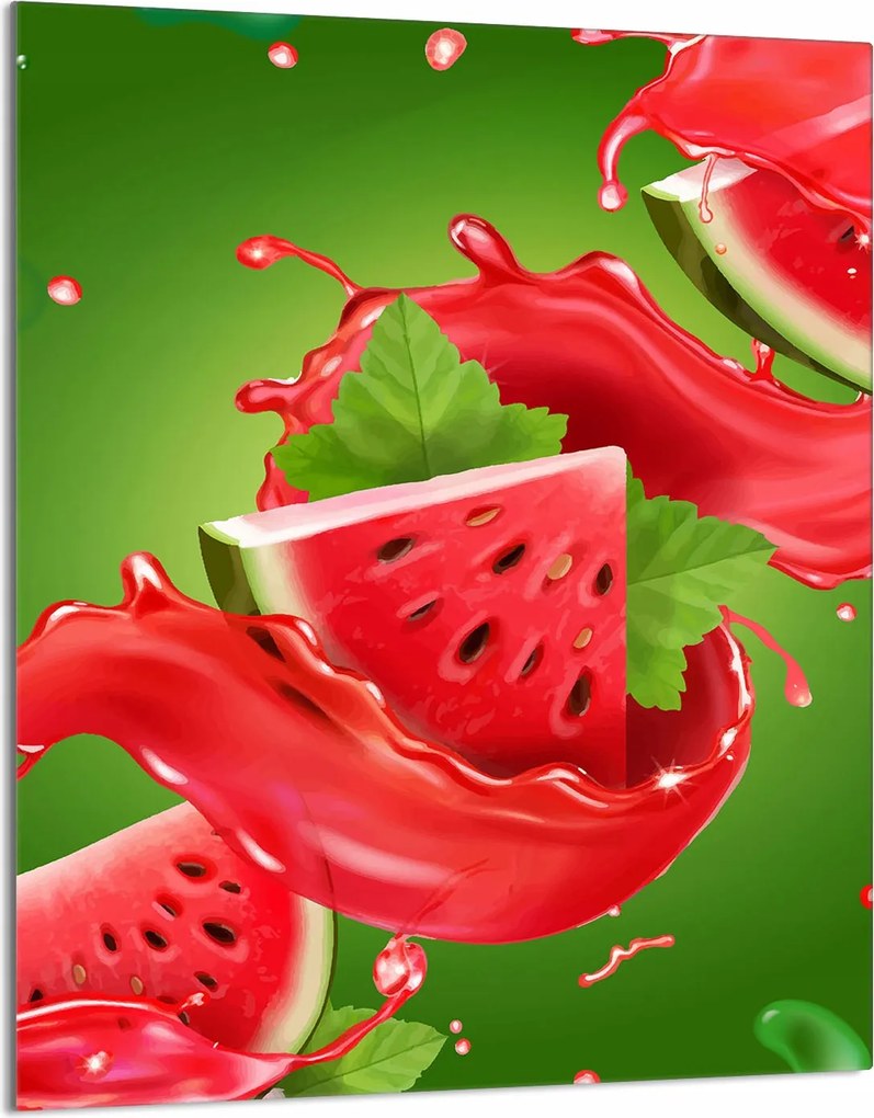 Üveg Vágódeszka 40x52 Görögdinnye A Konyhába