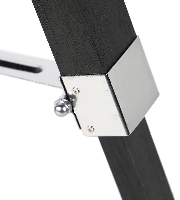 Állólámpa fekete árnyékoló nélkül - Tripod