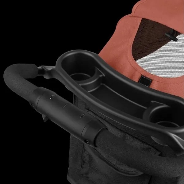 Lionelo - Sport babakocsi EMMA PLUS téglavörös/fekete