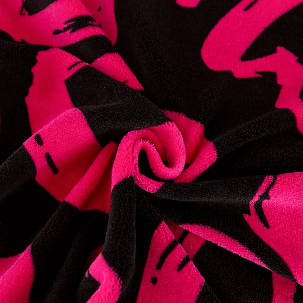 Mikroplüss ágyneműhuzat AMORYS rózsaszín Ágyneműhuzat mérete: 70 x 80 cm | 140 x 200 cm