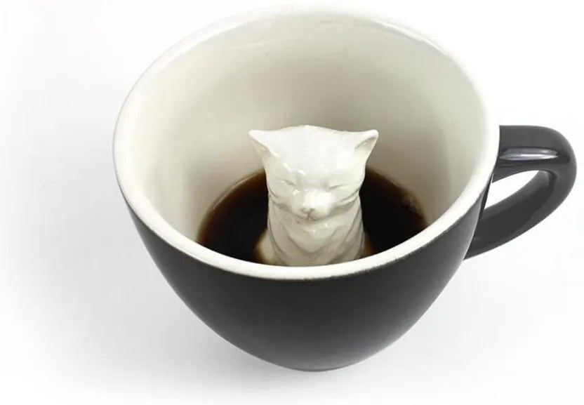 Bögre MACSKA 325 ml 2 szín - Creature Cups szín: borostyán
