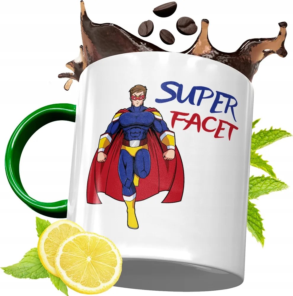 Zöld Bögre Fiúnak Születésnapra Ajándék fényképes nyomattal