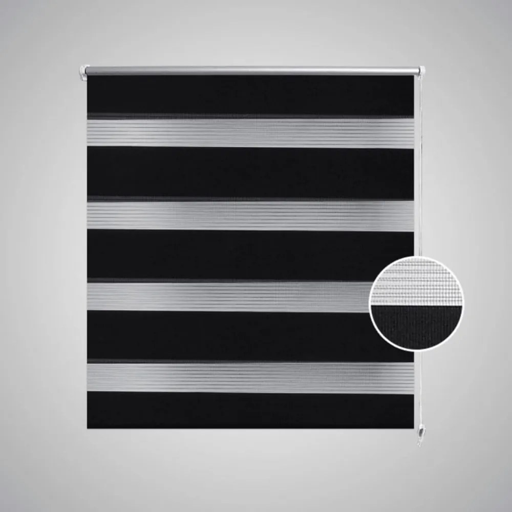 Zebra roló 70 x 120 cm-es Fekete