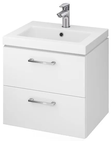 Cersanit - SET szekrény + mosdó, fehér fényű, LARA COMO 50, S801-146-DSM