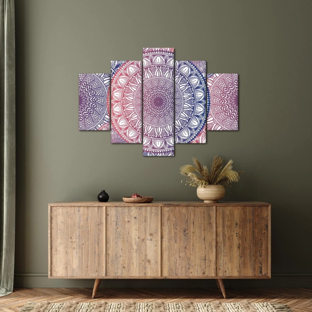 Mandala kép (150x105 cm)