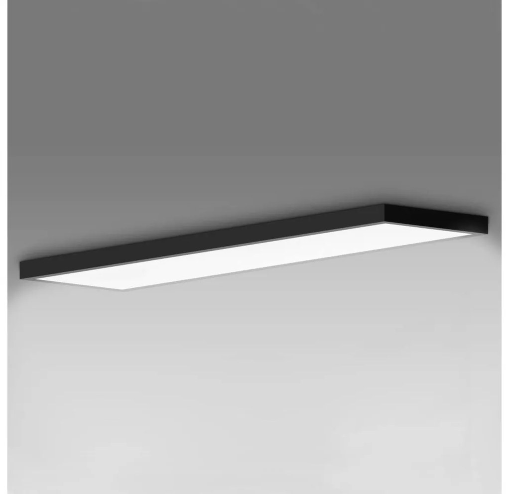 Brilagi- LED Fürdőszobai mennyezeti lámpa FRAME LED/40W/230V 120x30 cm IP44 fekete WO03-B-OEM