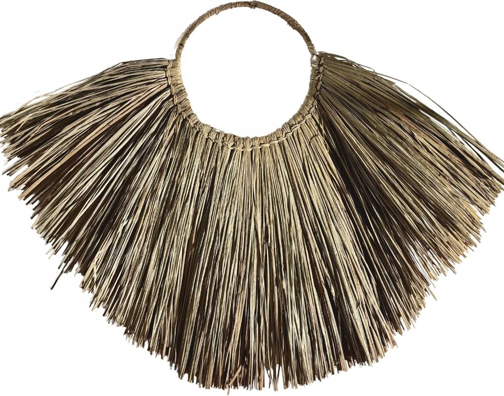 Nagy Boho Fali Dekoráció Tengeri Fű Kézműves Bali