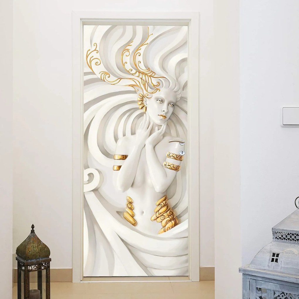 Fotótapéta ajtóra GOLDEN MERMAID 86x200 cm