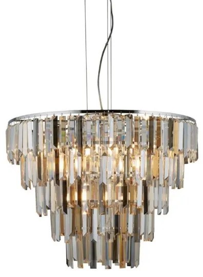 Searchlight 1229-9CC - Csillár zsinóron CLARISSA 9xE14/40W/230V