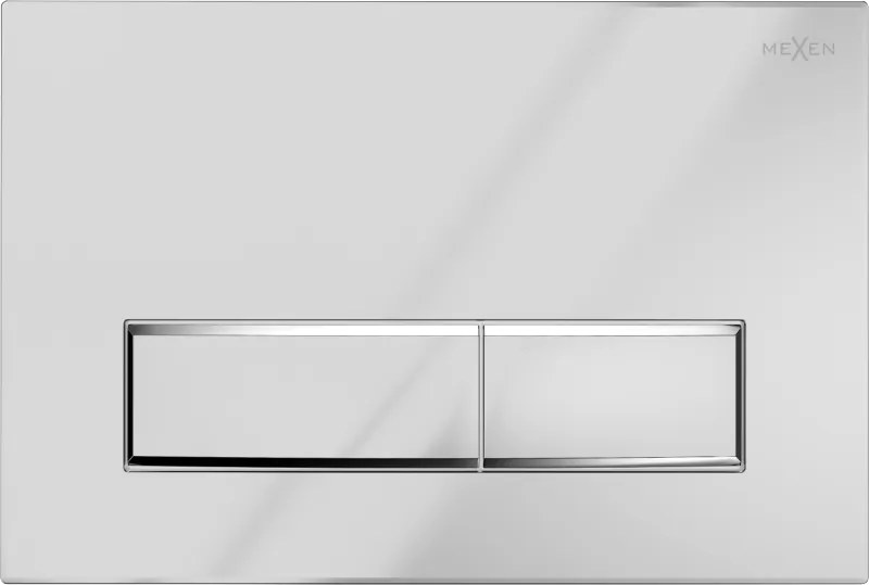 Mexen Fenix 09 öblítős gomb, fényes króm - 600901