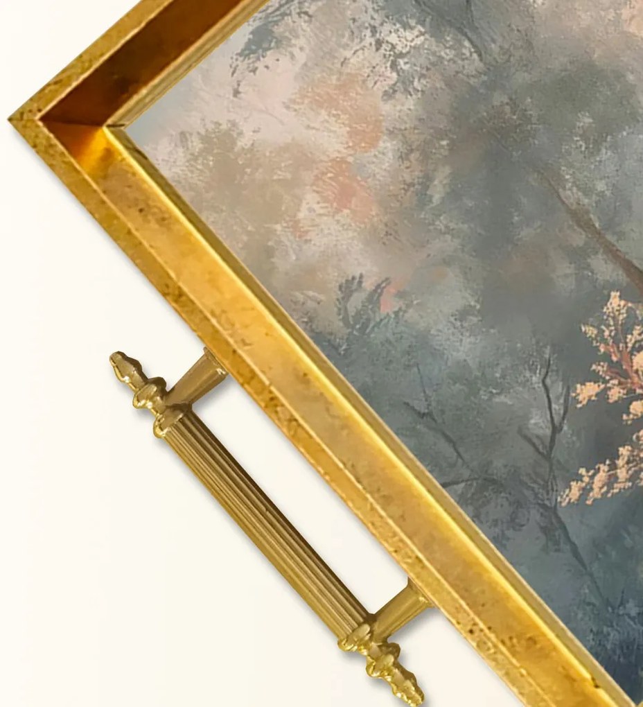 Üveg tálca, 38×24 cm – TPEA9819