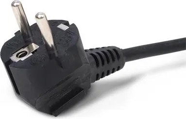 Elosztósor, 3 aljzat, 1,5 m, kapcsolóval, ENTAC, fekete (ENTEL3KB)