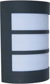 Kültéri homlokzati fali lámpa fekete E27 40W IP44 Nila Lutec