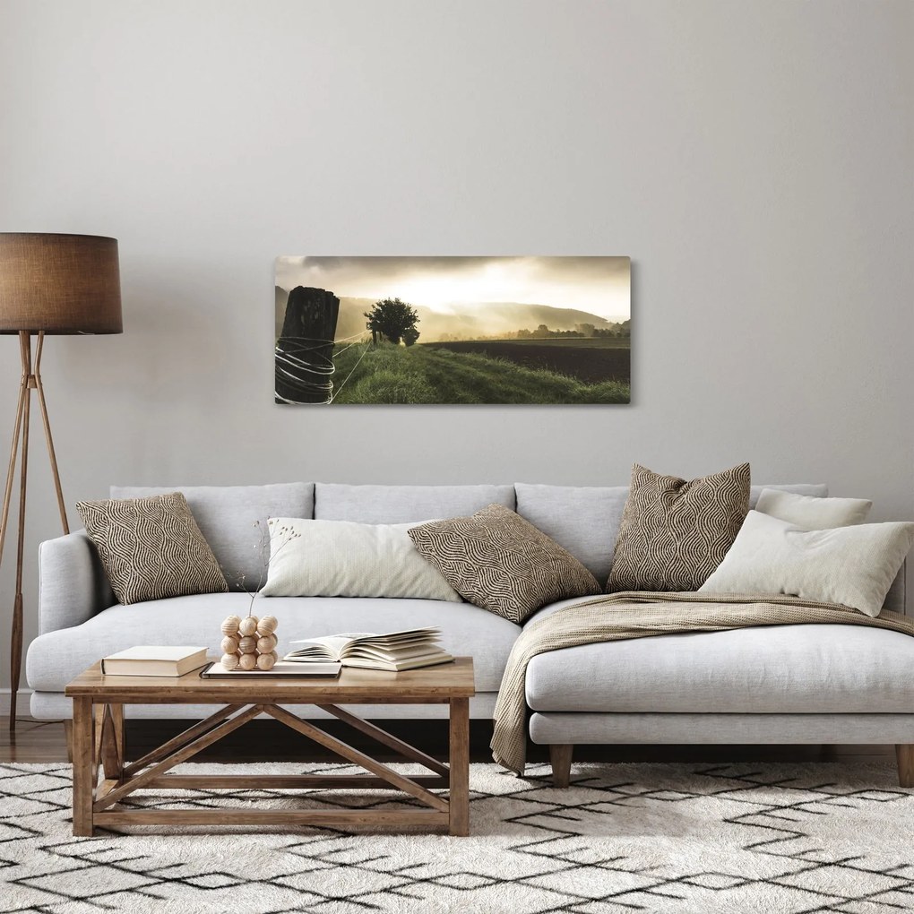 Egy rét képe (120x50 cm)