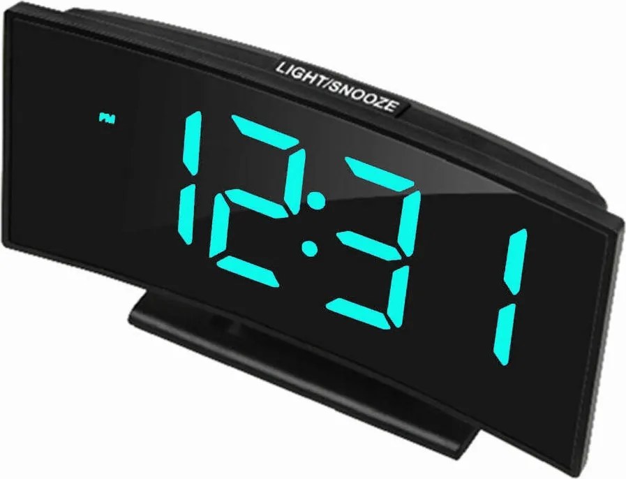 Kék Jól Olvasható Óra Ébresztőóra Jvd SB681.5 Riasztás Hőmérő Fényerő