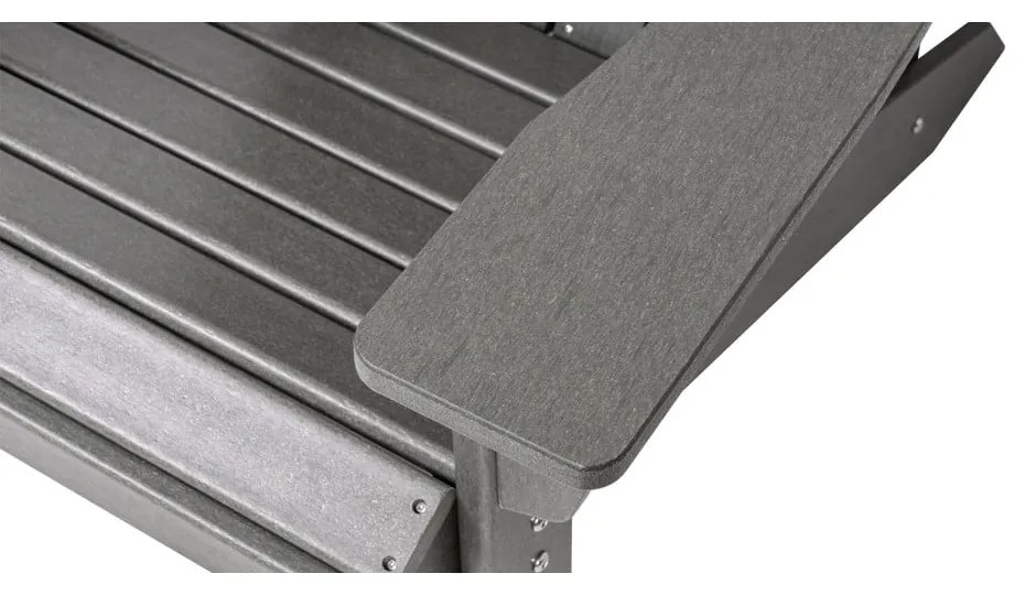 Szürke műanyag kerti fotel Adirondack – Bonami Selection