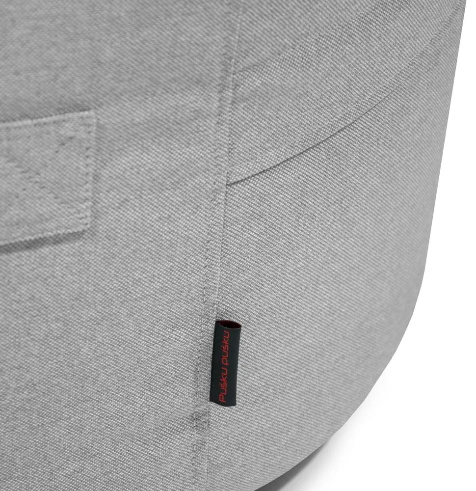 Sötétszürke gyerek babzsákfotel Roll 80 – SLOWDOWN