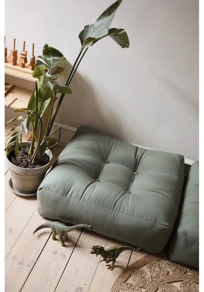 More Olive Green puff - Karup Design