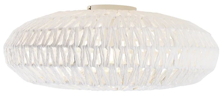 Okos retró mennyezeti lámpa fehér, Wifi-vel A60 - Lina