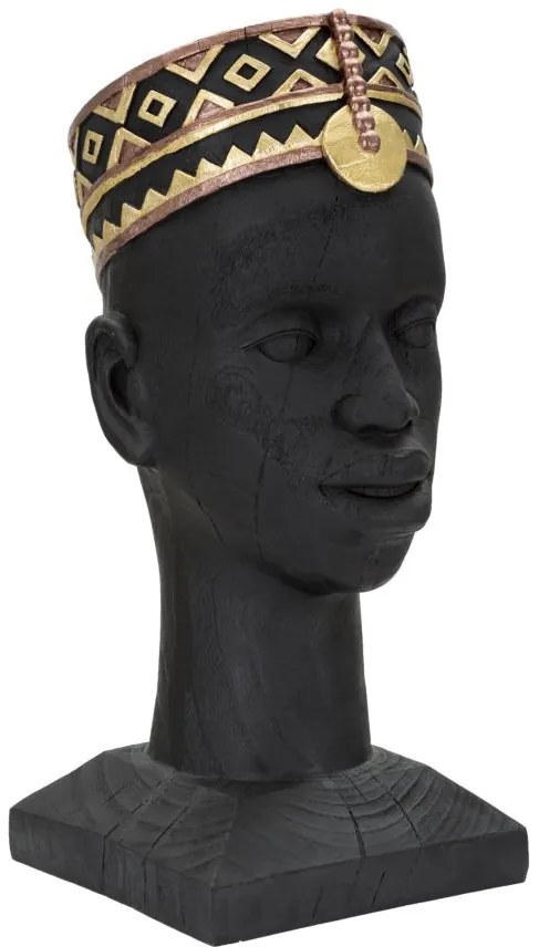 Massai férfi 25x25x56 cm