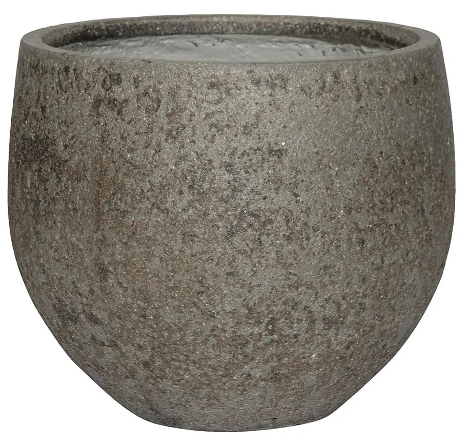 Pottery Pots Mini Orb virágcserép, szürke diorit, többféle méretben – fazekas cserepek méret: L-⌀ 32, óra. 27 cm
