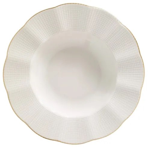 24 darabos étkészlet fehér/arany/porcelán