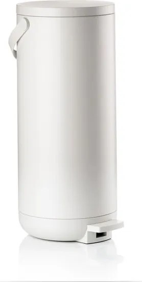 Fehér műanyag pedálos szemetes 35 l Circular – Zone