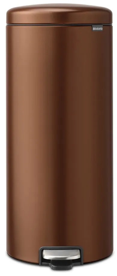 Bronzszínű acél pedálos szemetes 30 l NewIcon – Brabantia