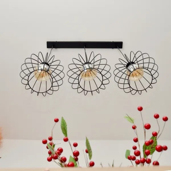 MERCURE LED csillár 3xE27/15W/230V, kábelre szerelhető