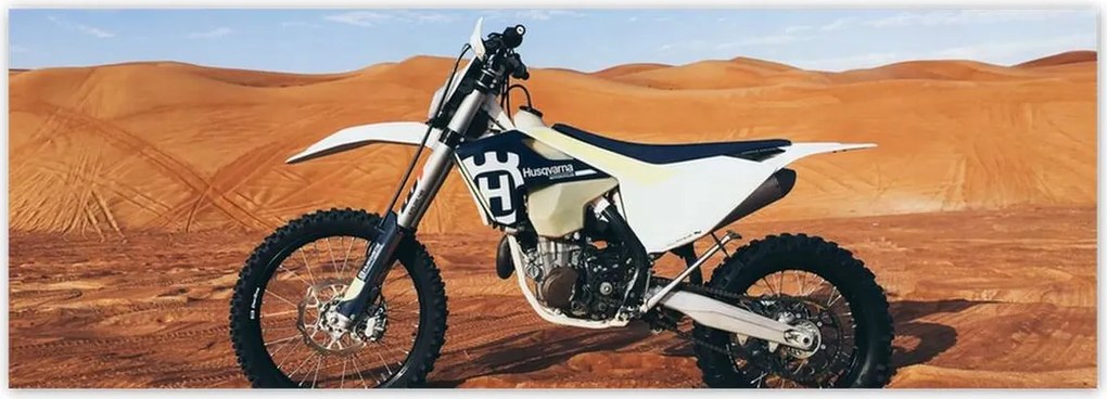 Fotótapéták 624x219 Motocross a sivatagban