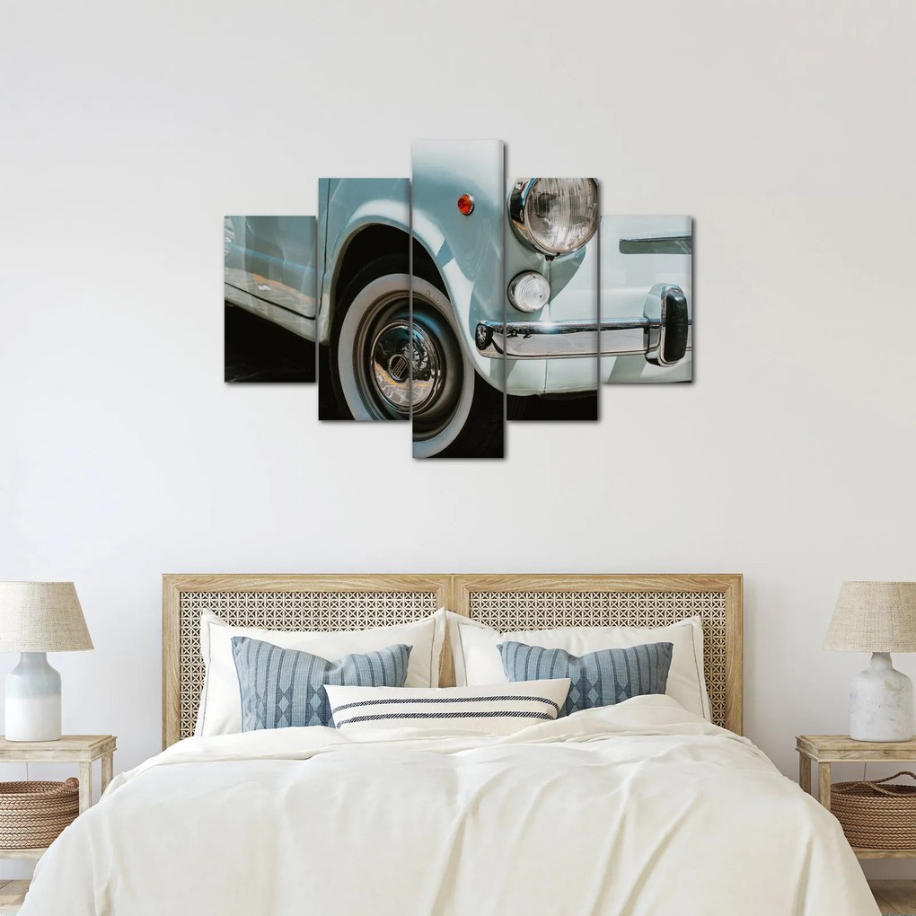 Kép - Fiat retro autó (150x105 cm)