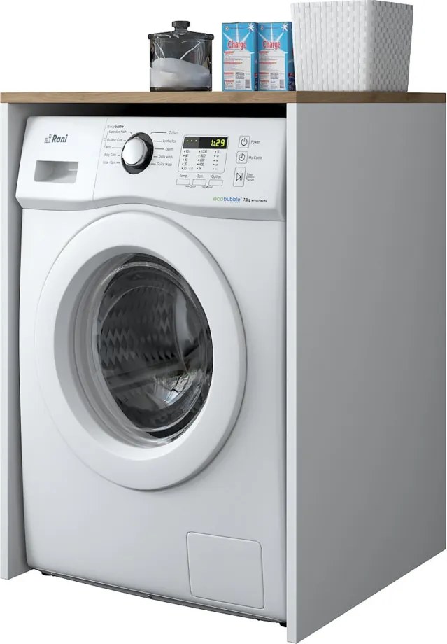KD103 - 2341 Tölgy színű mosogép borítás