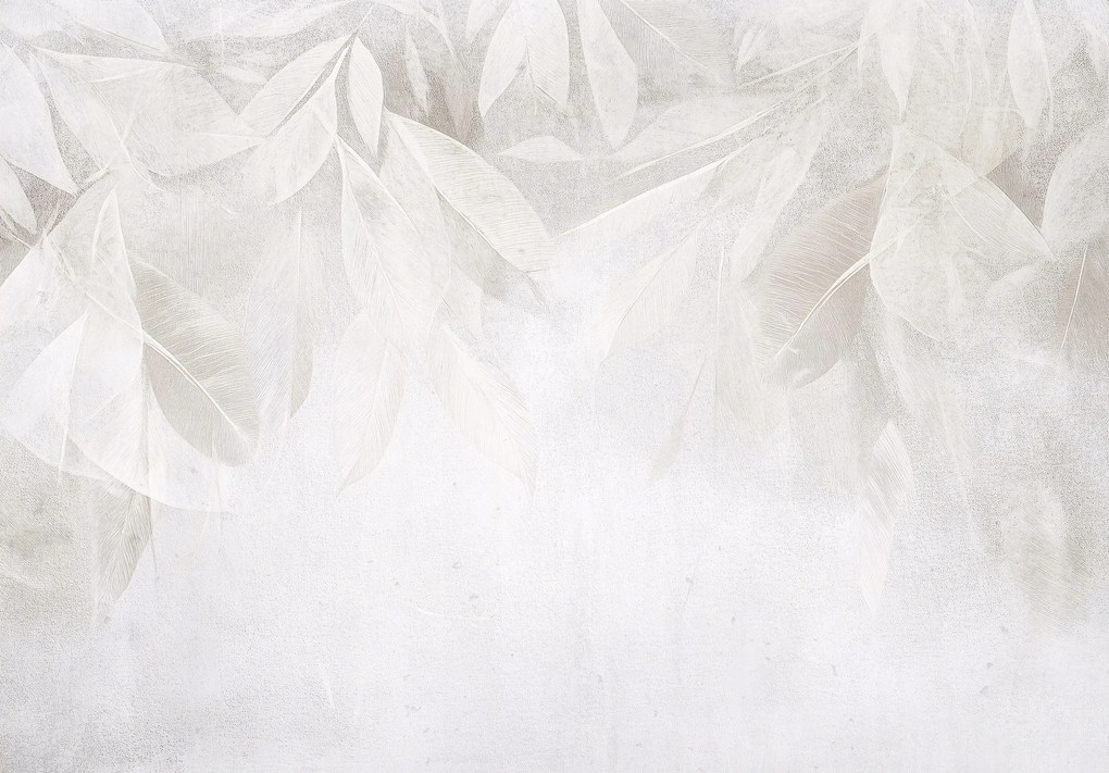 Fotótapéta Levelek A Flizelinen A Hálószoba Nappalijába fotótapéta a falra