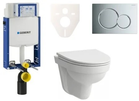 Fali WC szett Geberit befalazáshoz + Laufen Pro Nordic WC SIKOGE2H2