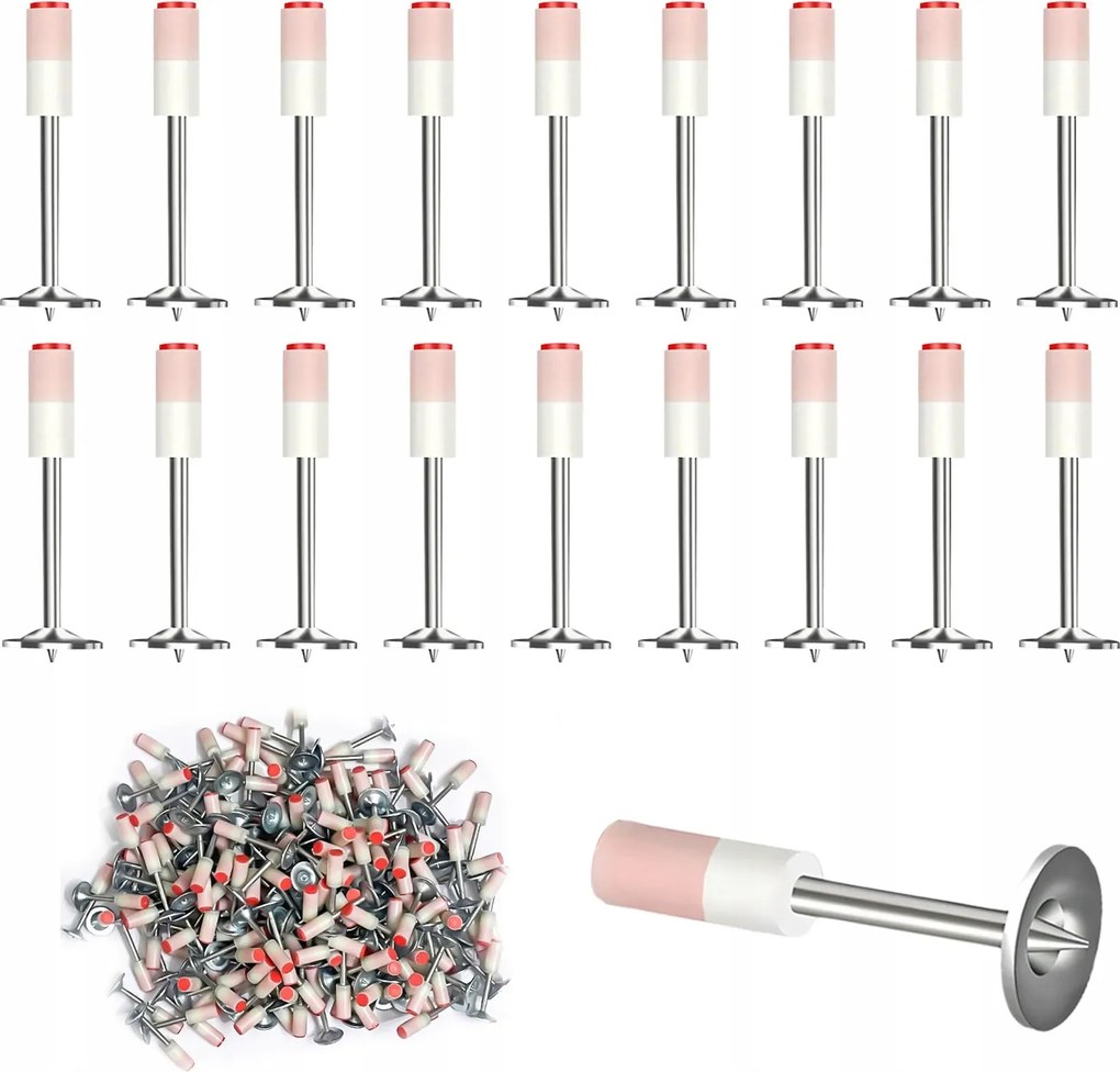 Fa fém beton szegek kézi szögbelövő pisztolyhoz 400 db