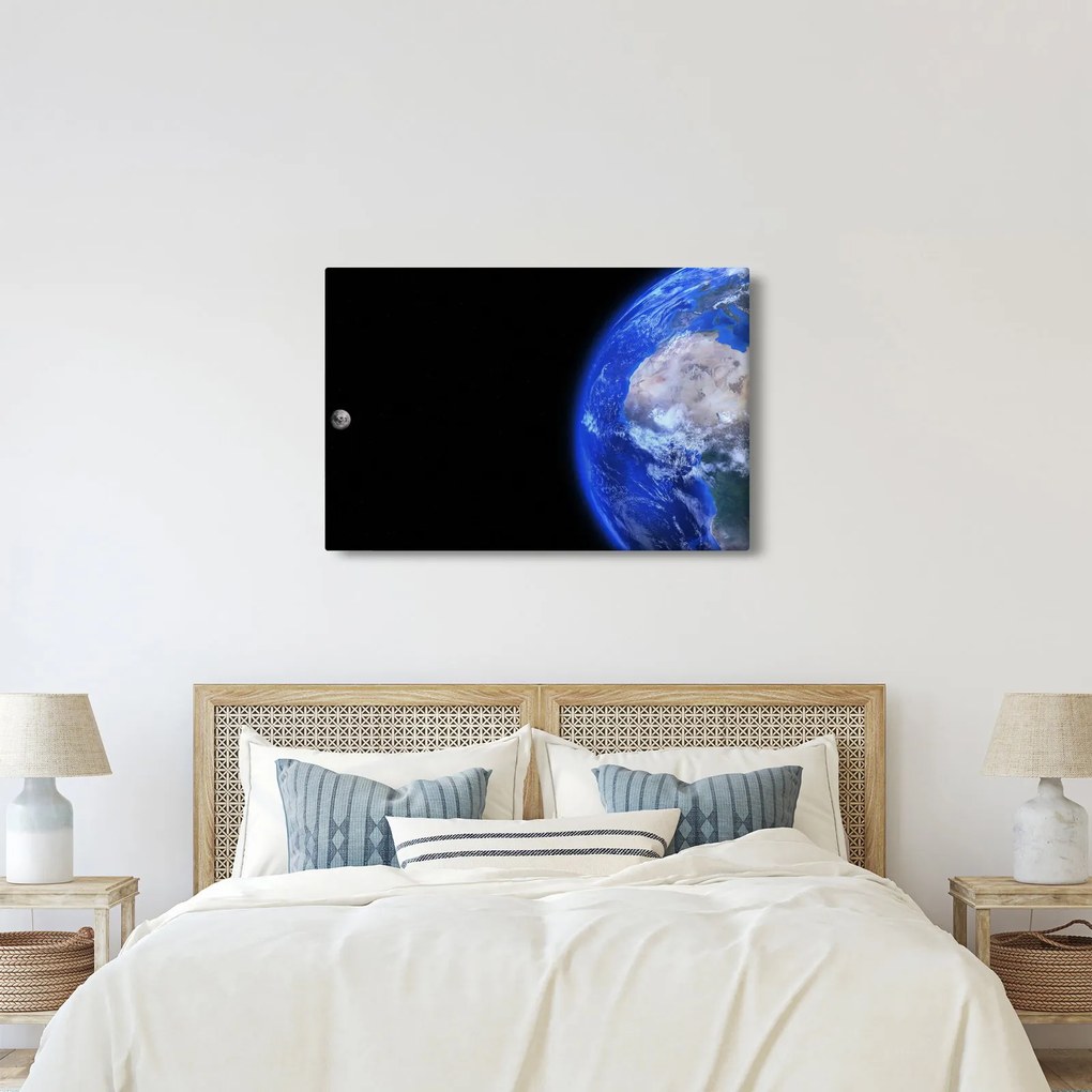 A Hold és a Föld képe (90x60 cm)
