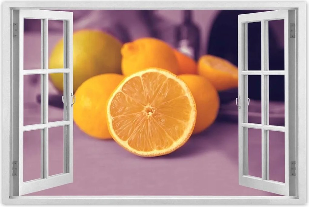 Poszter 60x40 Citrom lila