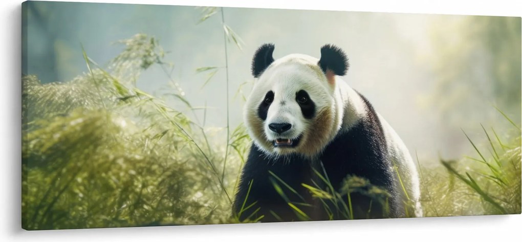 Kép - Panda (120x50 cm)