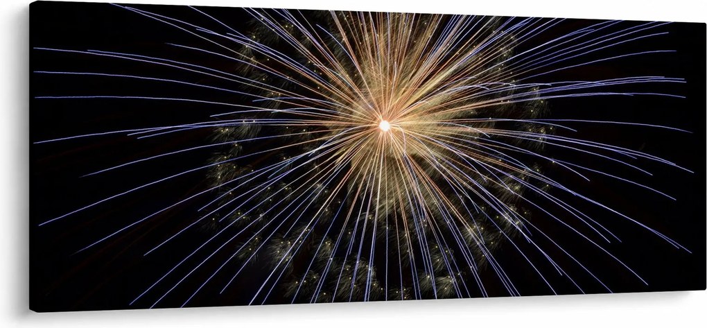 Tűzijáték képe (120x50 cm)