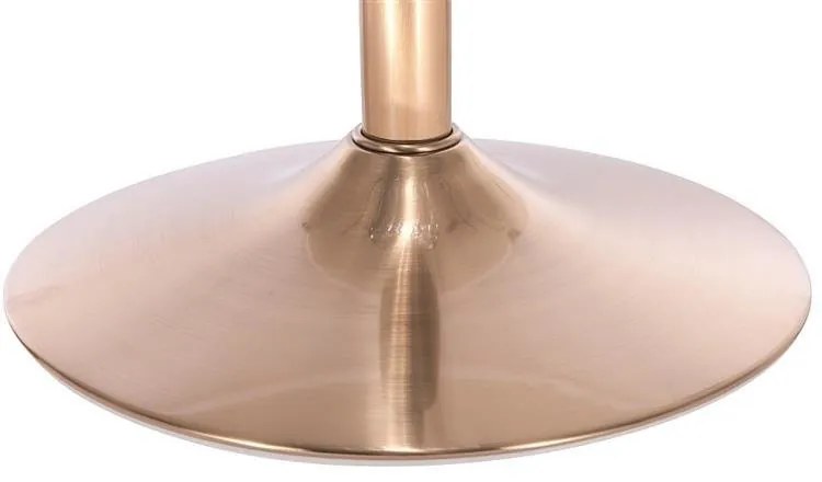 HC8516 Szürke modern műbőr szék arany lábbal