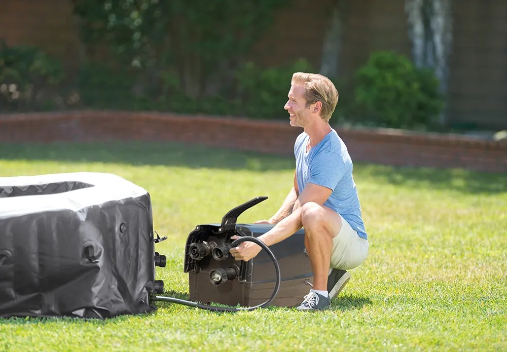 Intex PureSpa JET&BUBBLE DELUXE Smart 28458 - 4 személyes